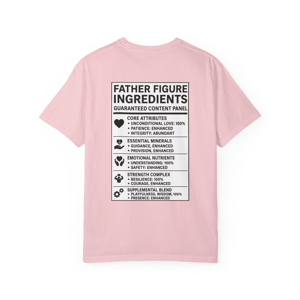 FatherFigure GirlDad "ActionFigure Ingredients" White Label T-Shirt