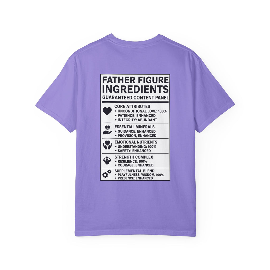 FatherFigure GirlDad "ActionFigure Ingredients" White Label T-Shirt