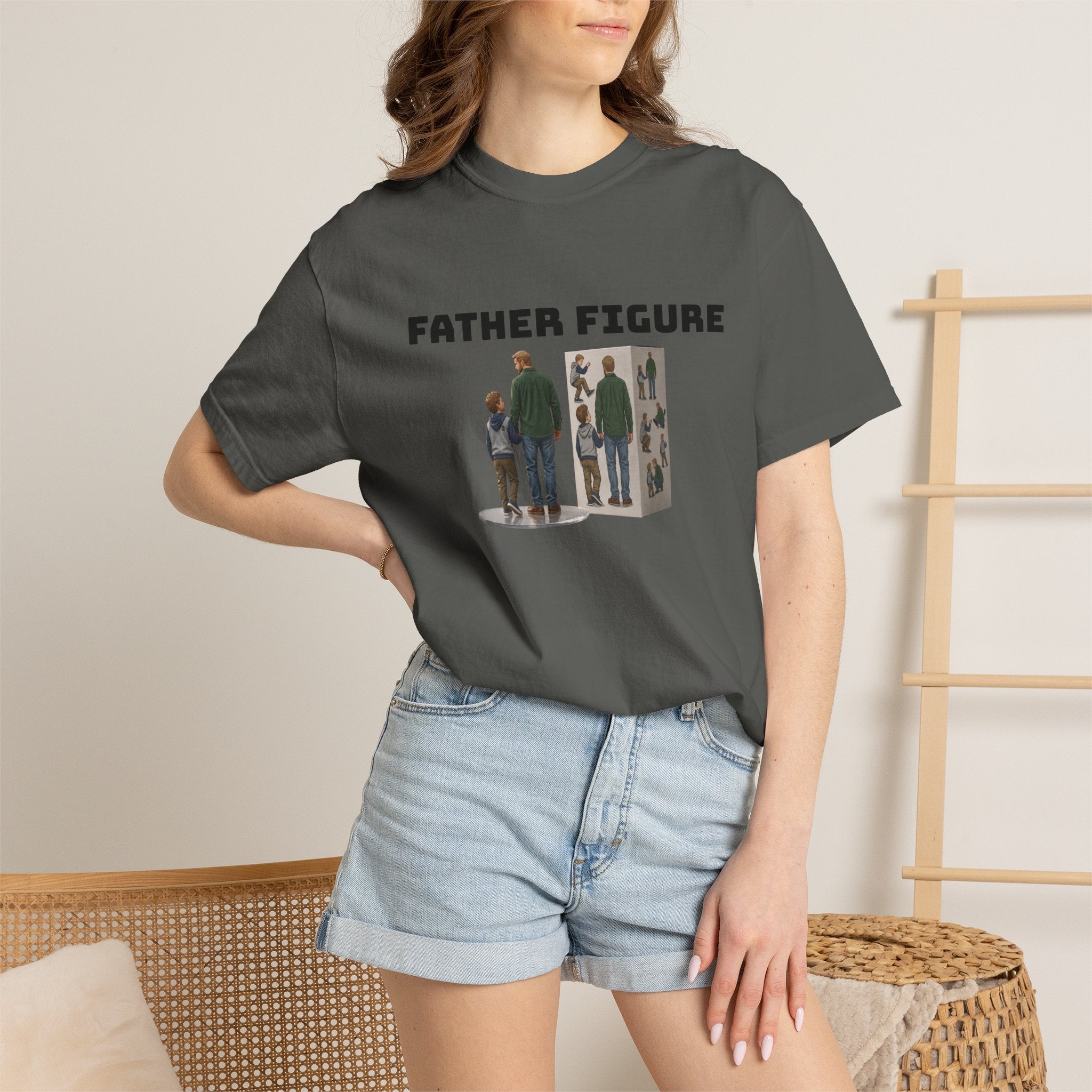FatherFigure "ActionFigure Ingredients" White Label T-Shirt