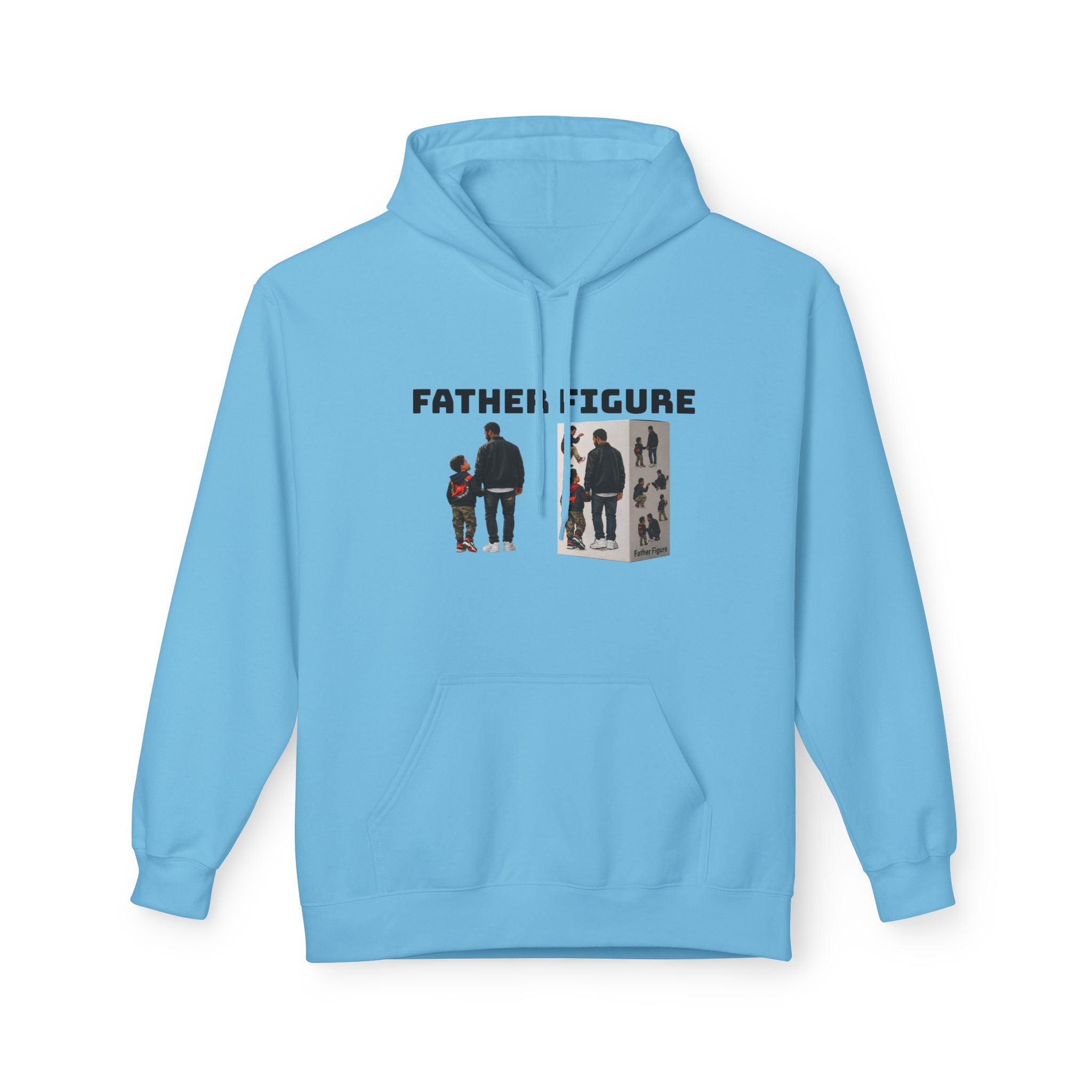 FatherFigure Matching Label Fleece Hoodie