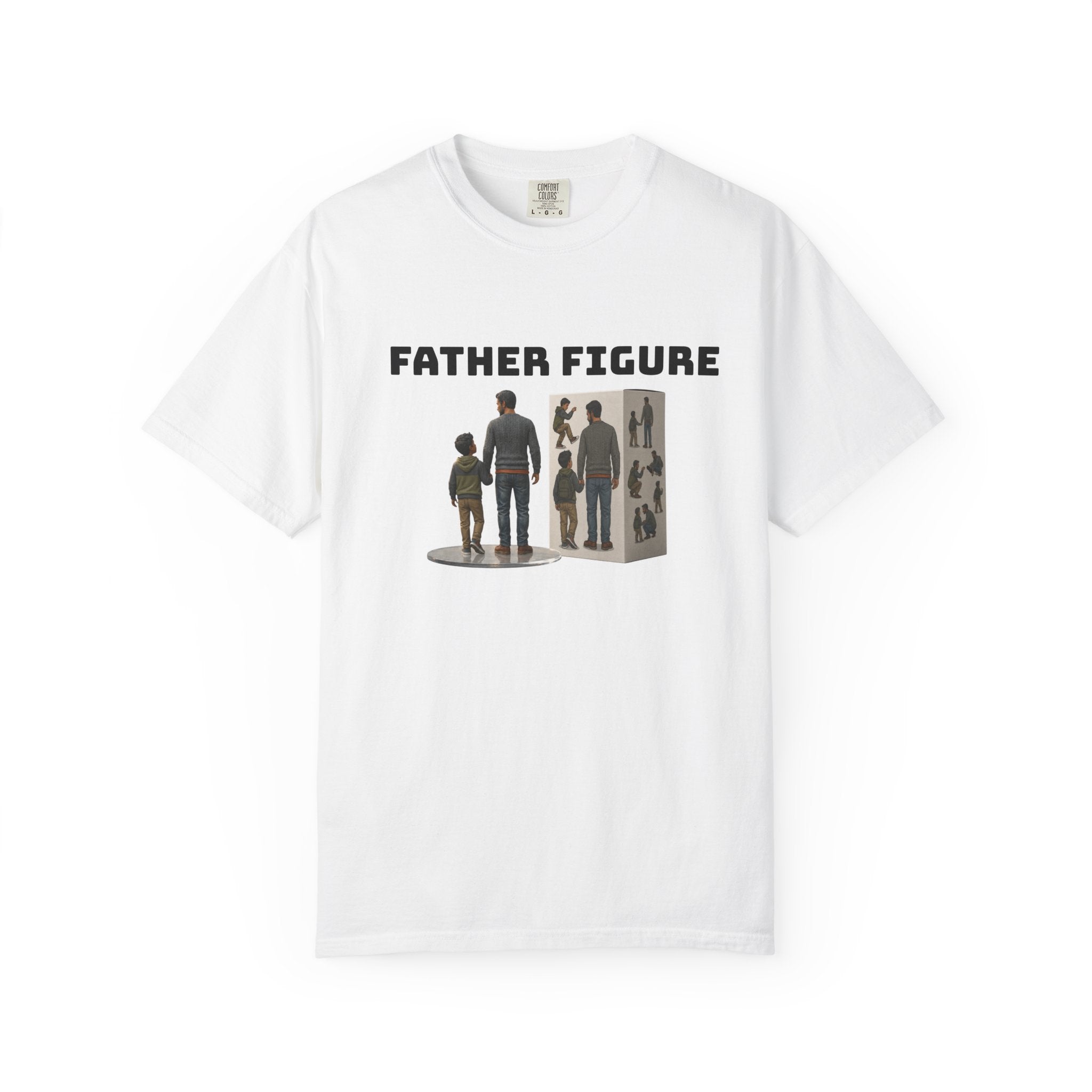 FatherFigure "ActionFigure Ingredients" White Label T-Shirt