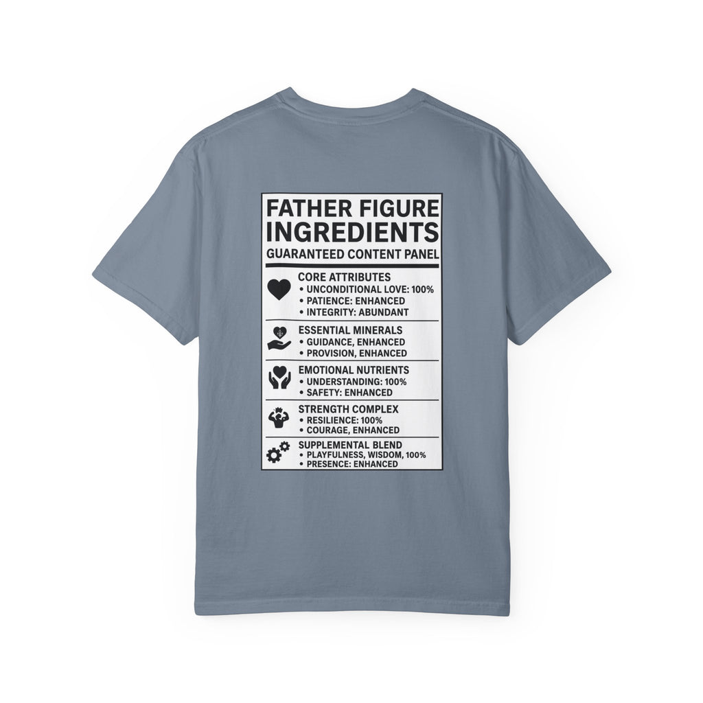 FatherFigure GirlDad "ActionFigure Ingredients" White Label T-Shirt