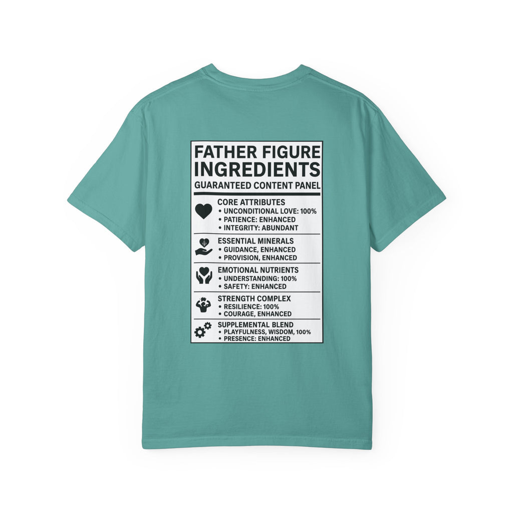 FatherFigure GirlDad "ActionFigure Ingredients" White Label T-Shirt