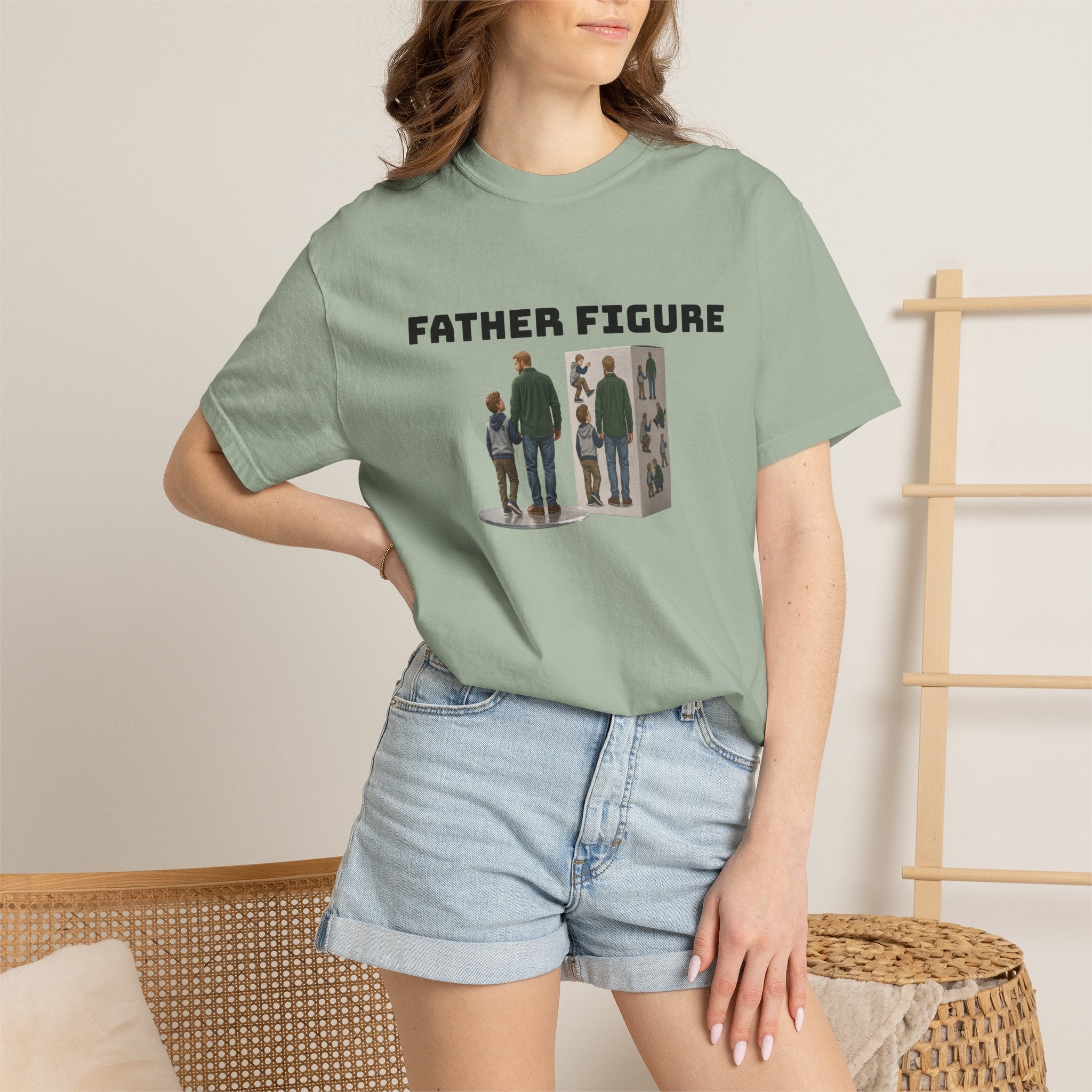 FatherFigure "ActionFigure Ingredients" White Label T-Shirt