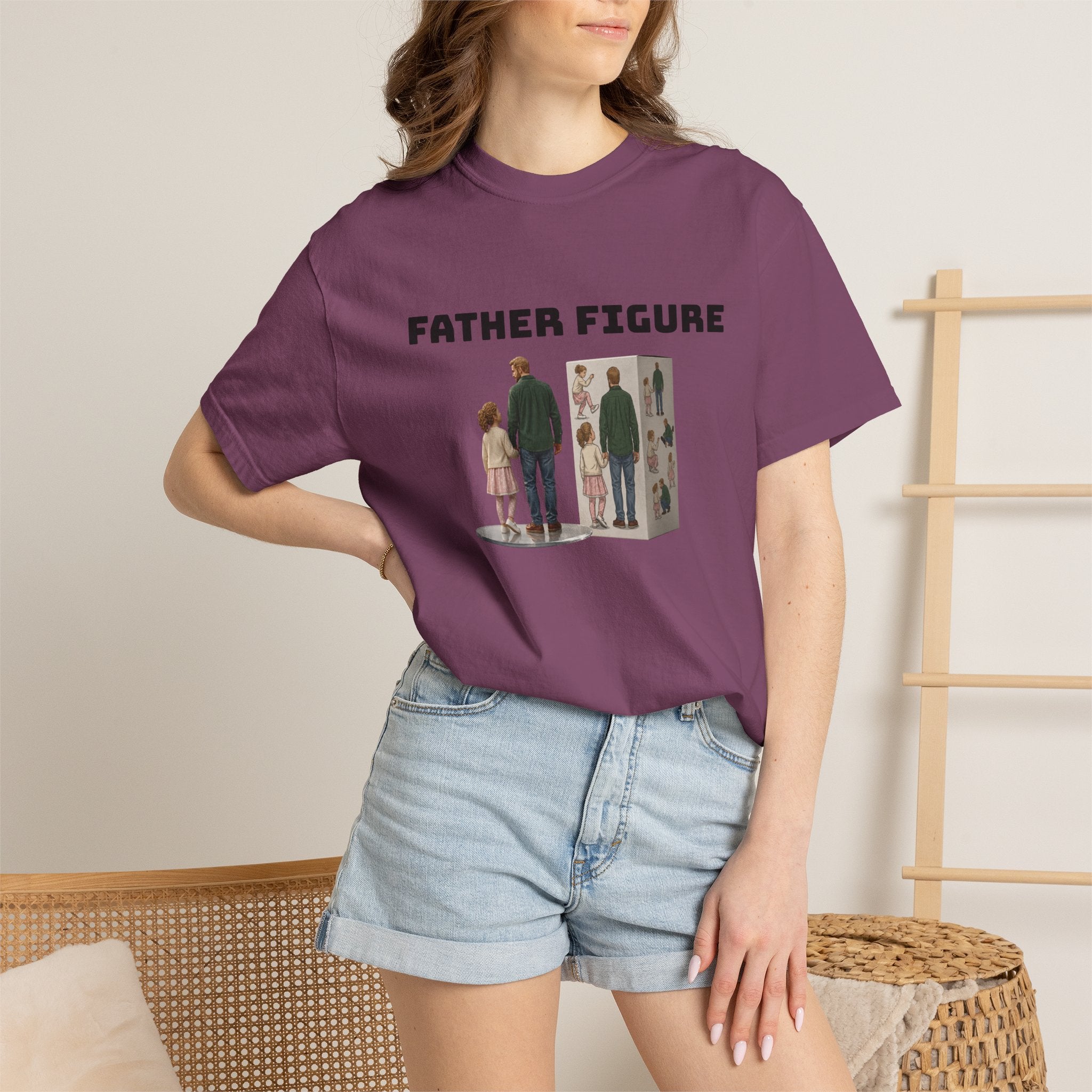 FatherFigure GirlDad "ActionFigure Ingredients" White Label T-Shirt