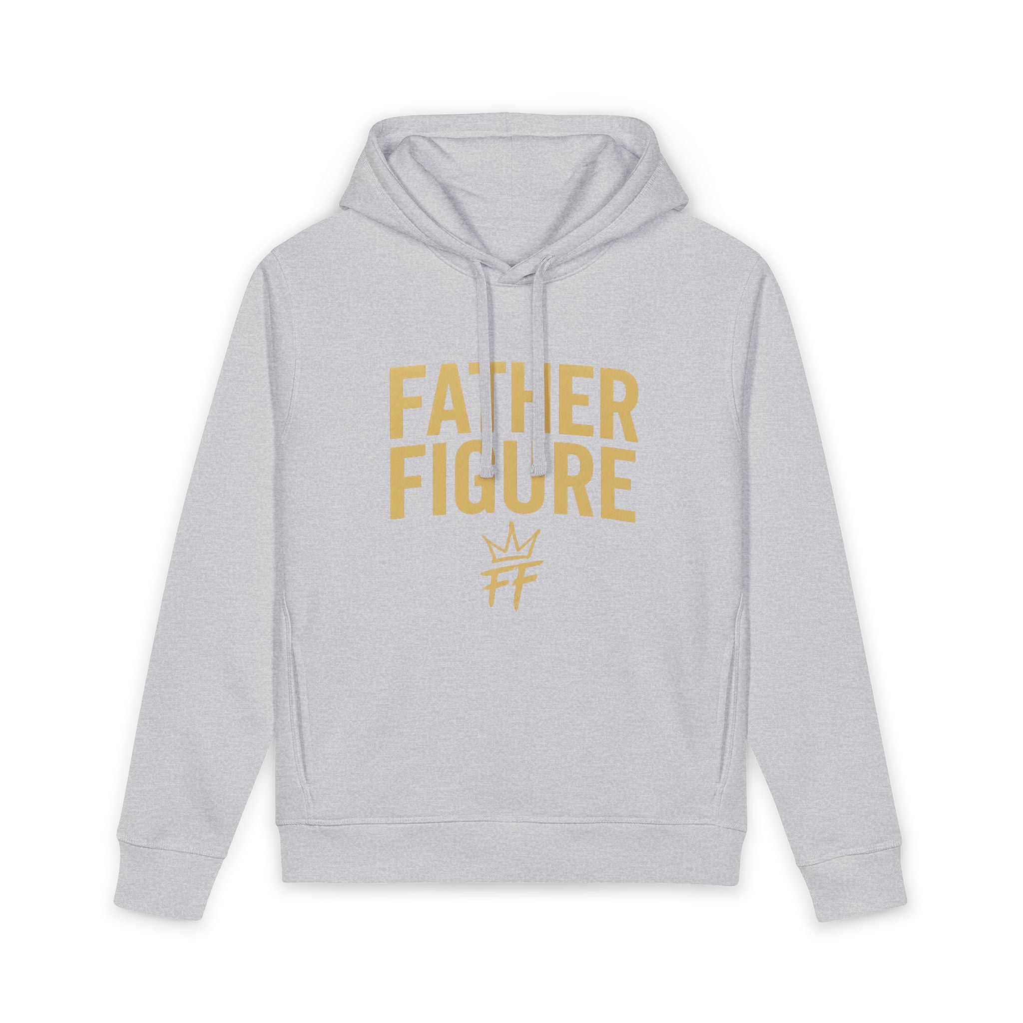 FatherFigure Hoodie — Gold Typography Sweatshirt