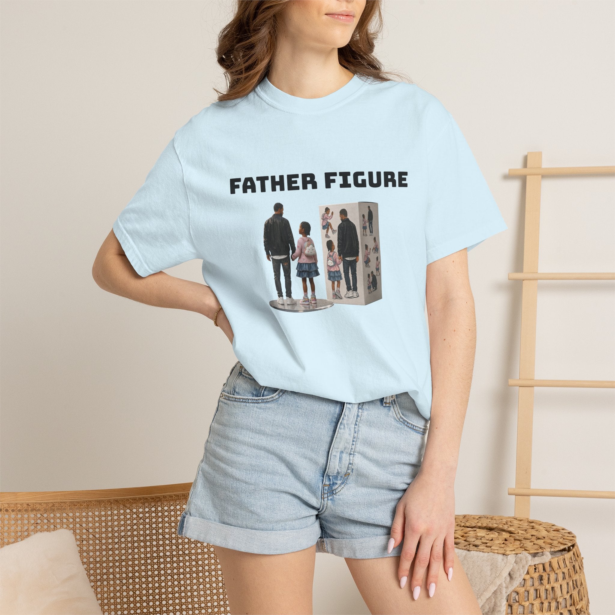 FatherFigure GirlDad "ActionFigure Ingredients" White Label T-Shirt