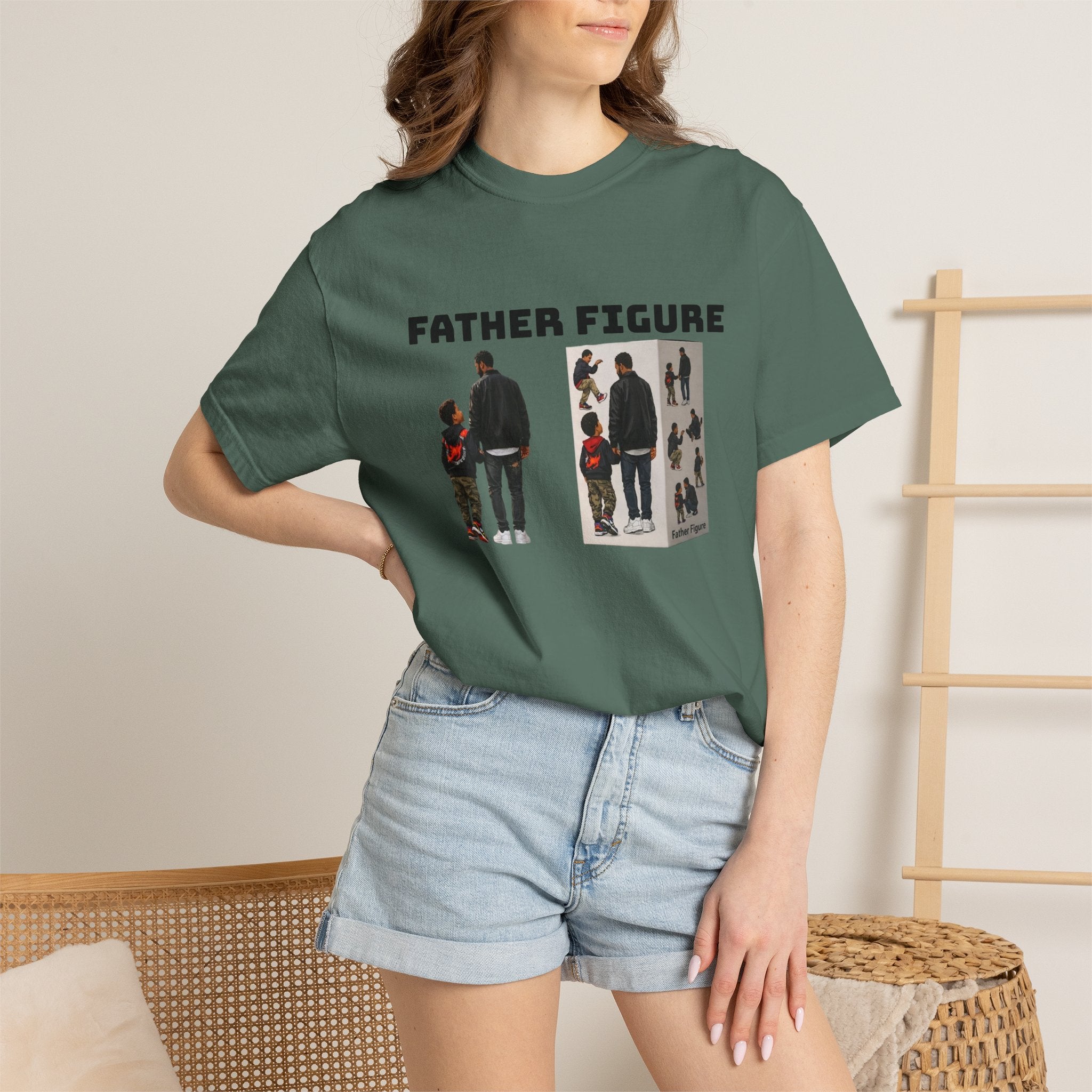 FatherFigure "ActionFigure Ingredients" White Label T-Shirt