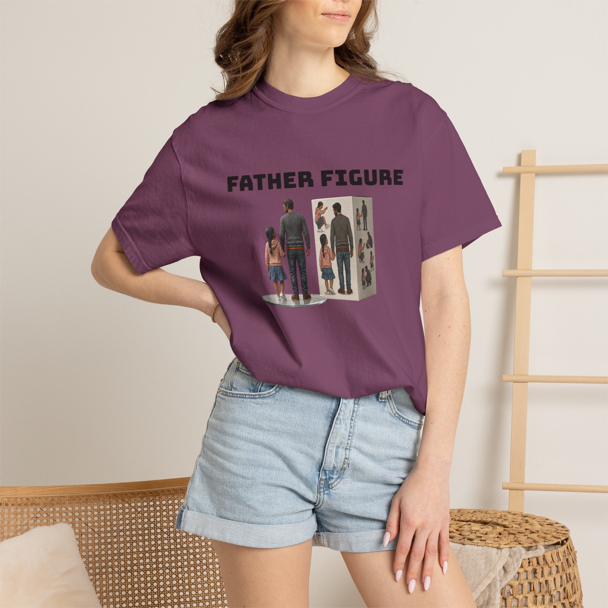 FatherFigure GirlDad "ActionFigure Ingredients" White Label T-Shirt