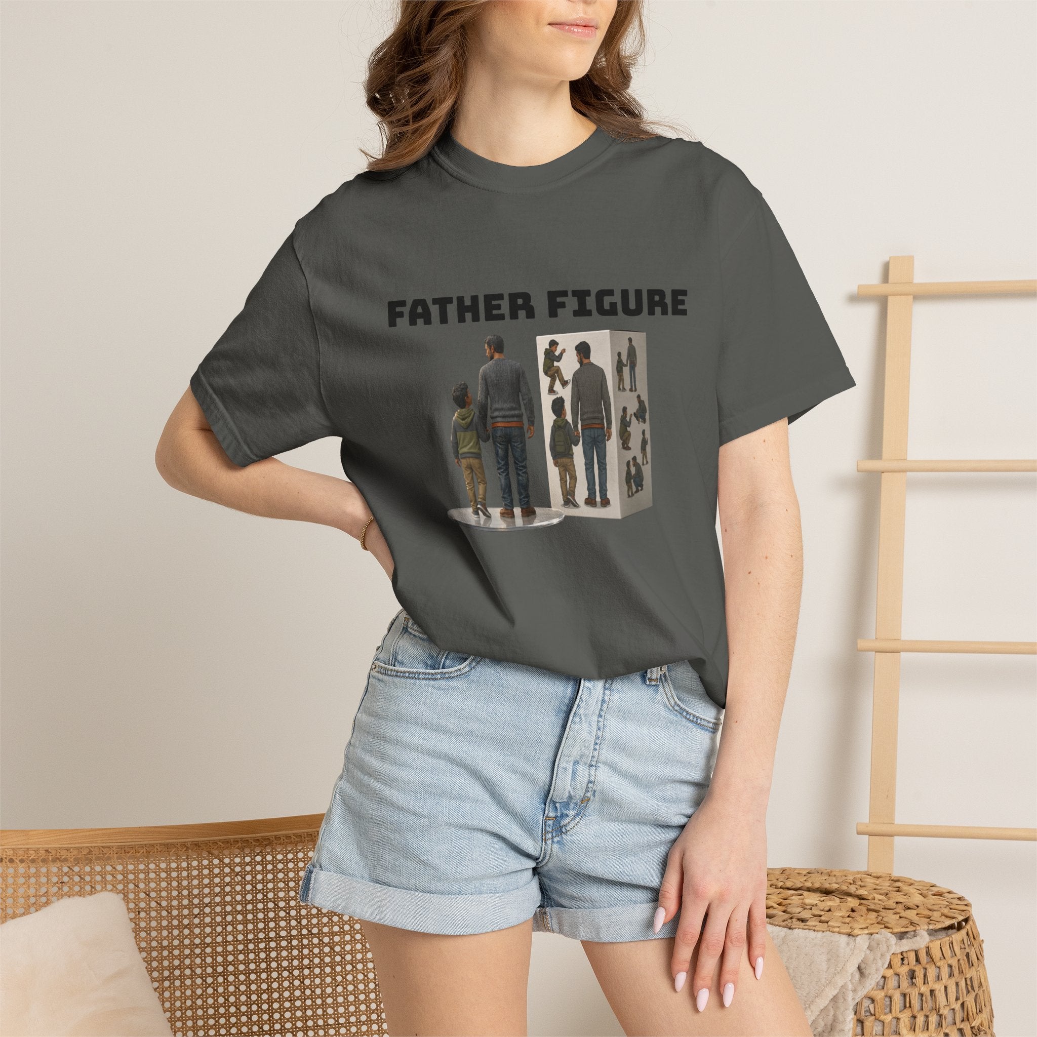 FatherFigure "ActionFigure Ingredients" White Label T-Shirt