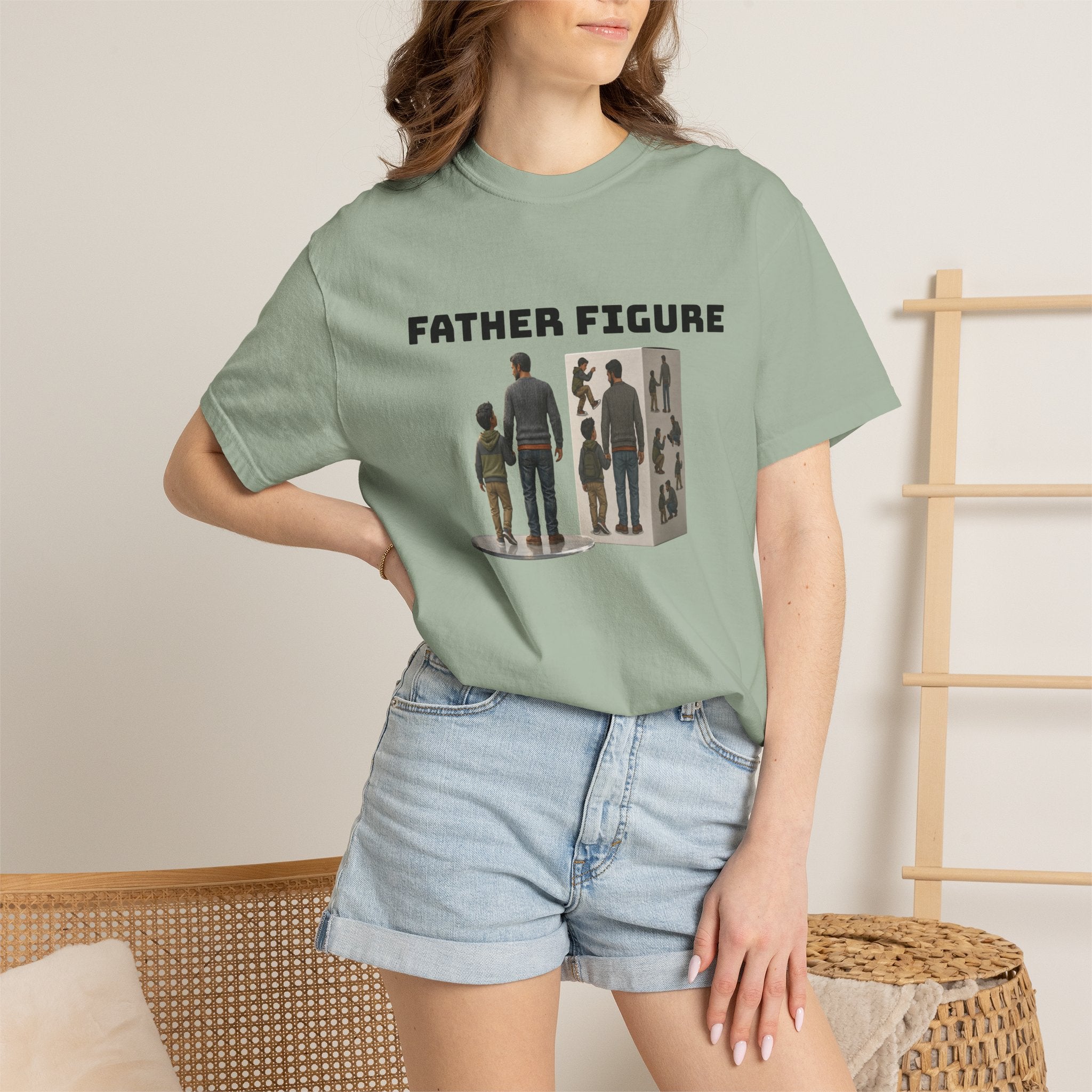 FatherFigure "ActionFigure Ingredients" White Label T-Shirt