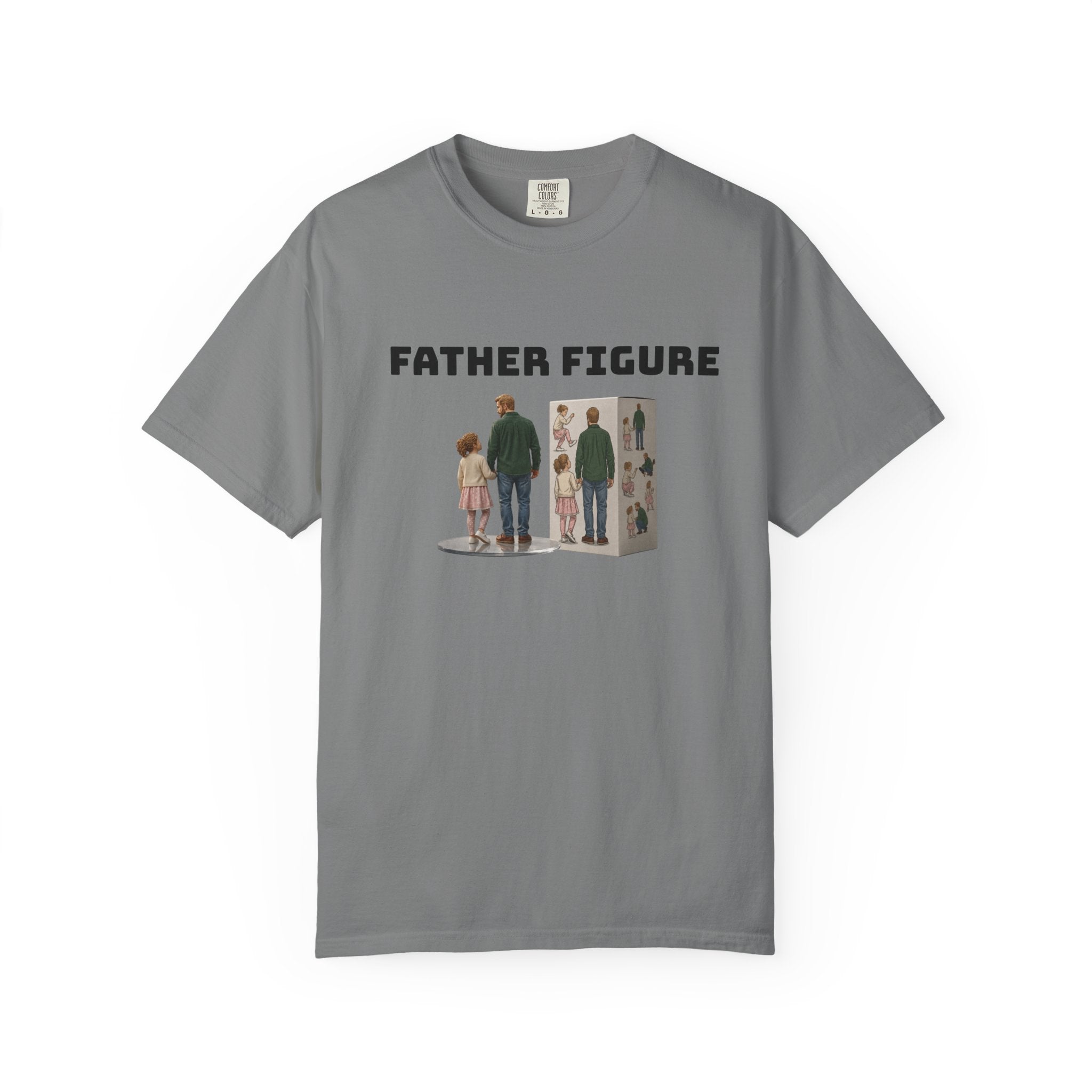 FatherFigure GirlDad "ActionFigure Ingredients" White Label T-Shirt
