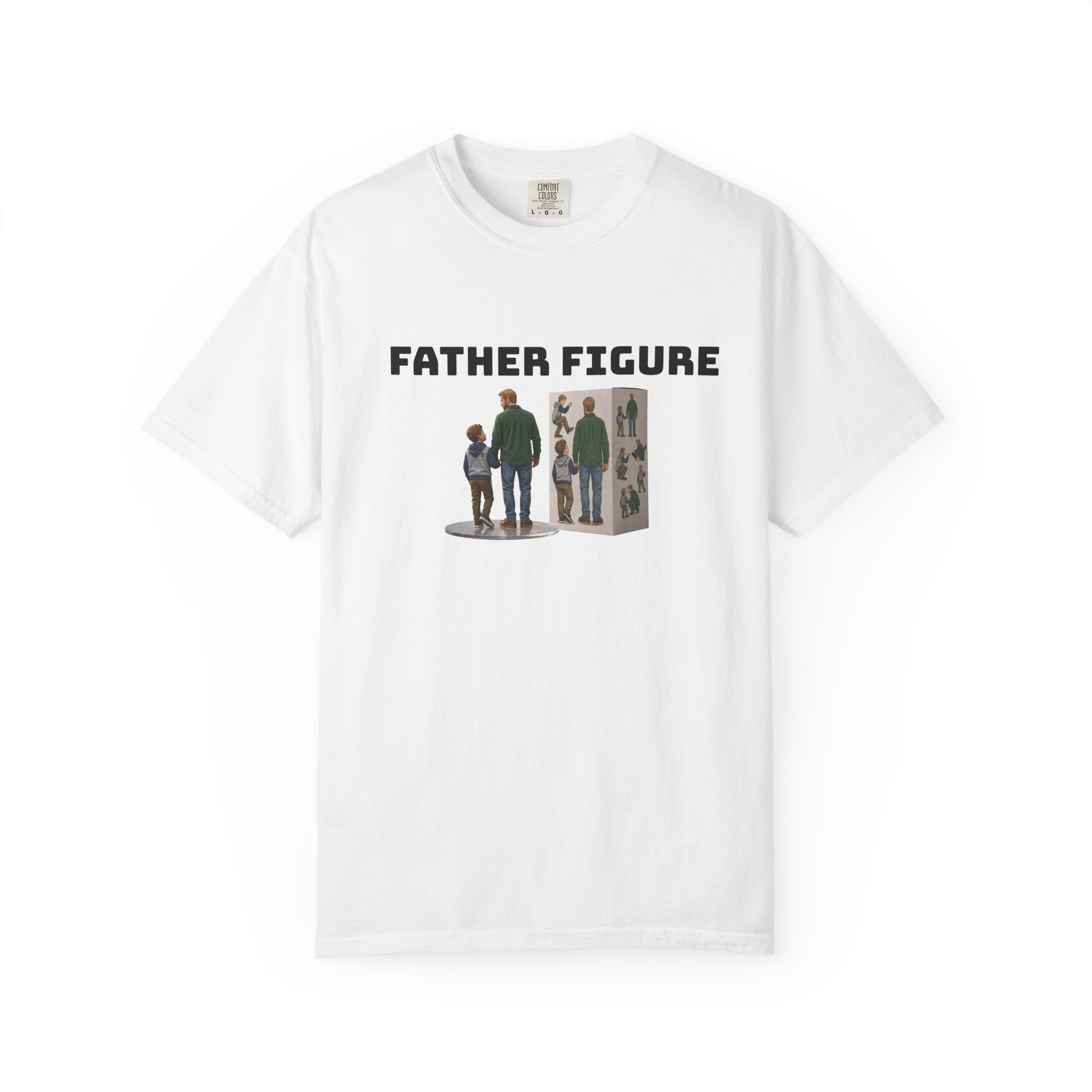 FatherFigure "ActionFigure Ingredients" White Label T-Shirt