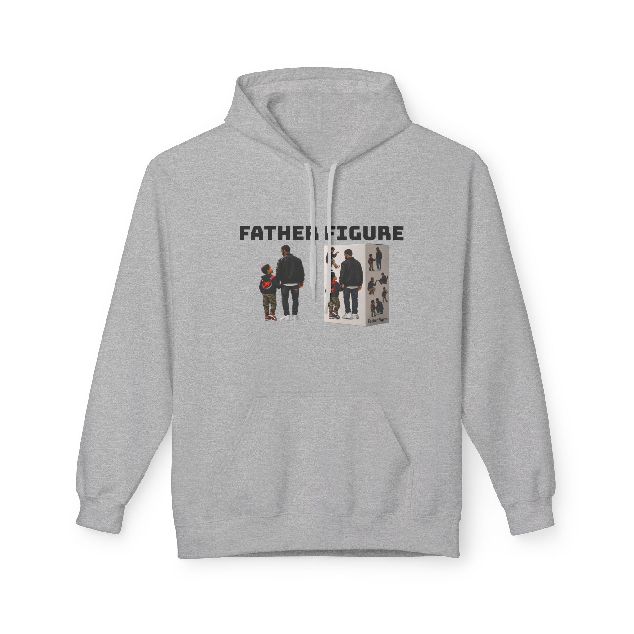 FatherFigure Matching Label Fleece Hoodie