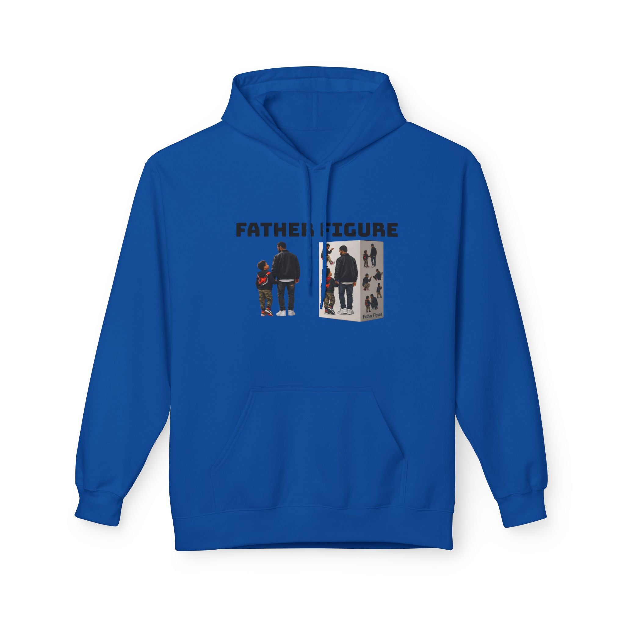 FatherFigure Matching Label Fleece Hoodie