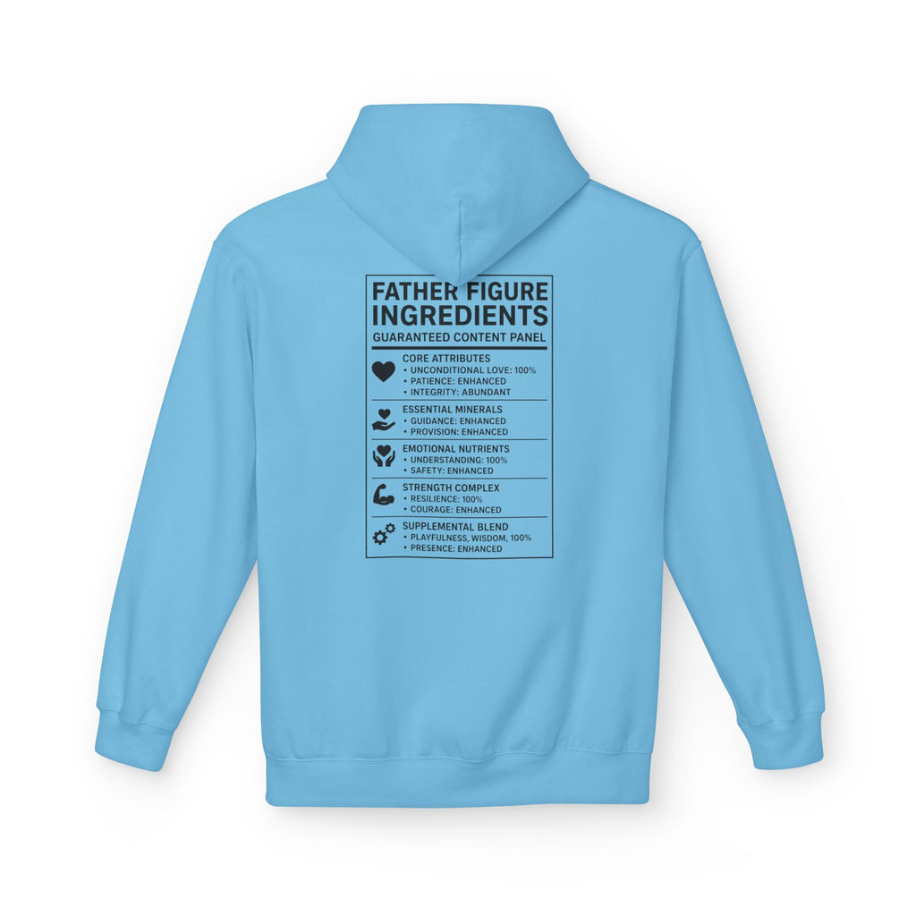 FatherFigure Matching Label Fleece Hoodie