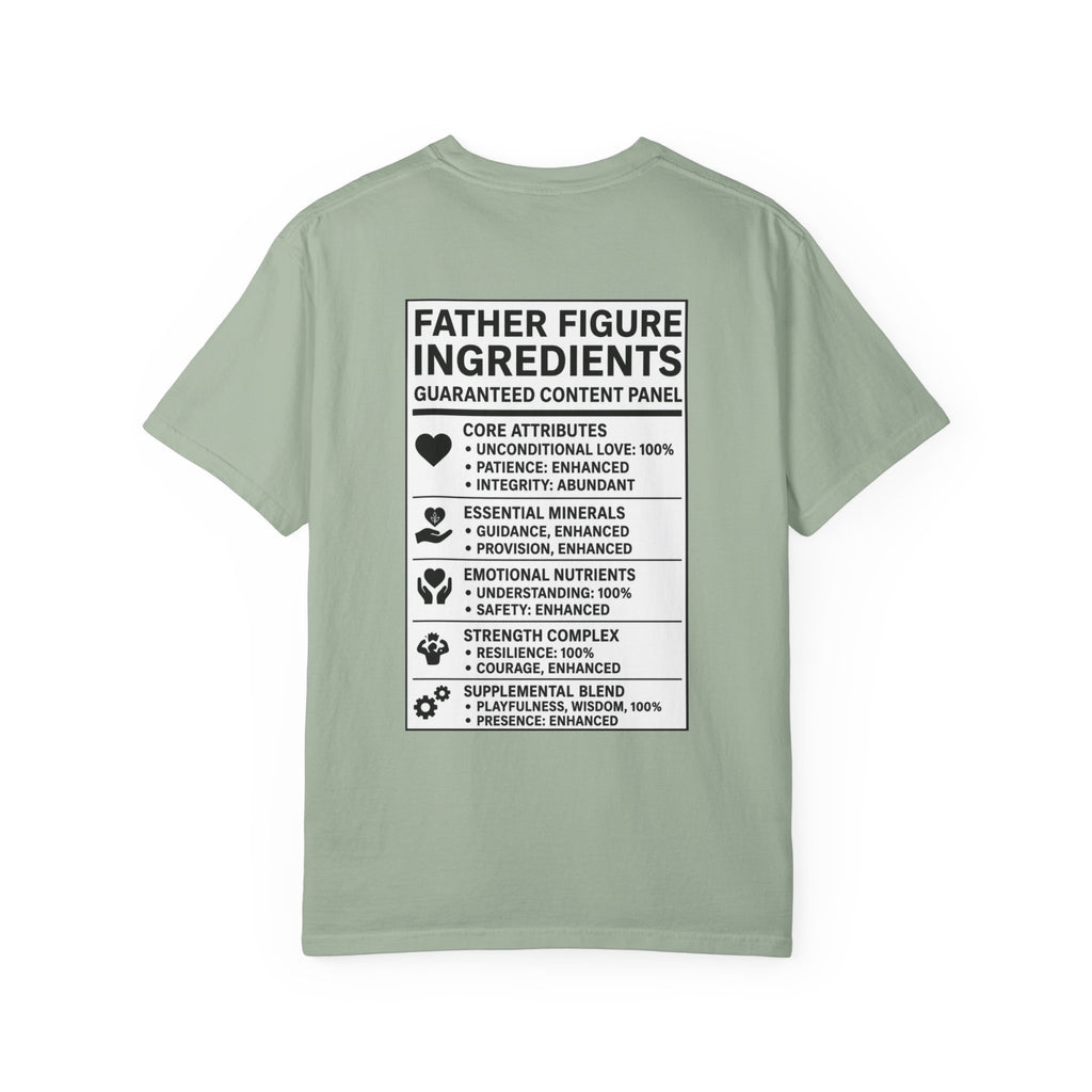 FatherFigure "ActionFigure Ingredients" White Label T-Shirt
