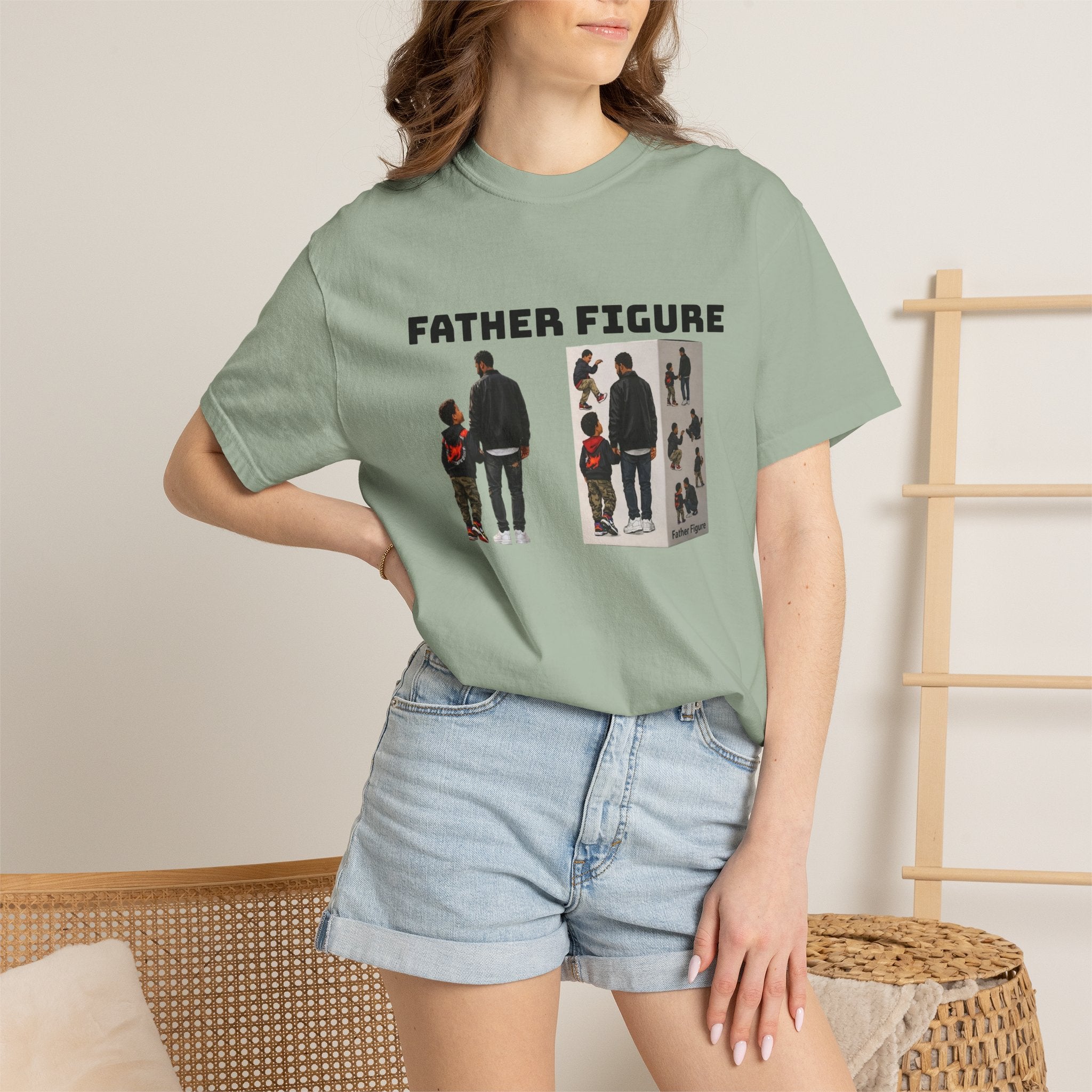 FatherFigure "ActionFigure Ingredients" White Label T-Shirt