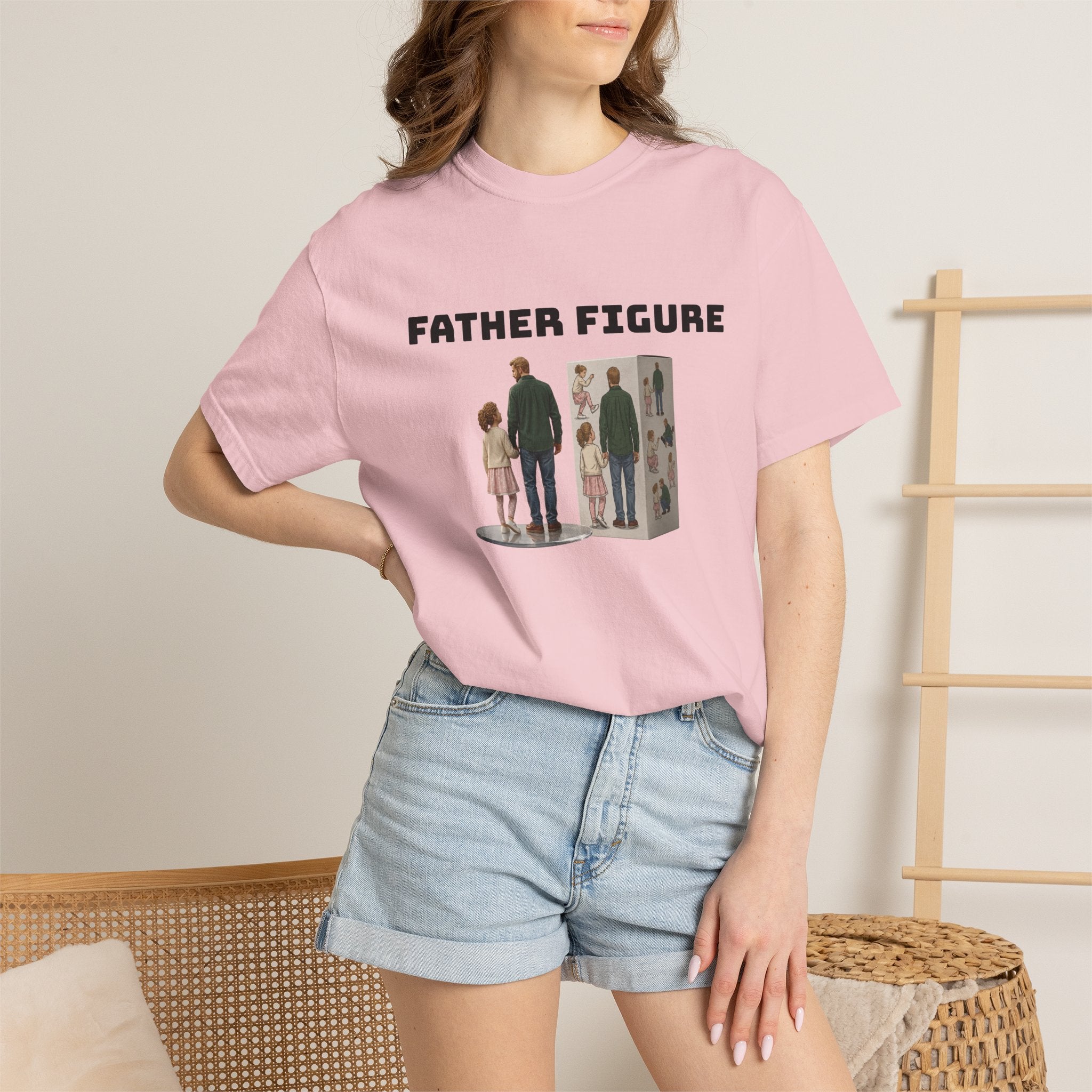FatherFigure GirlDad "ActionFigure Ingredients" White Label T-Shirt