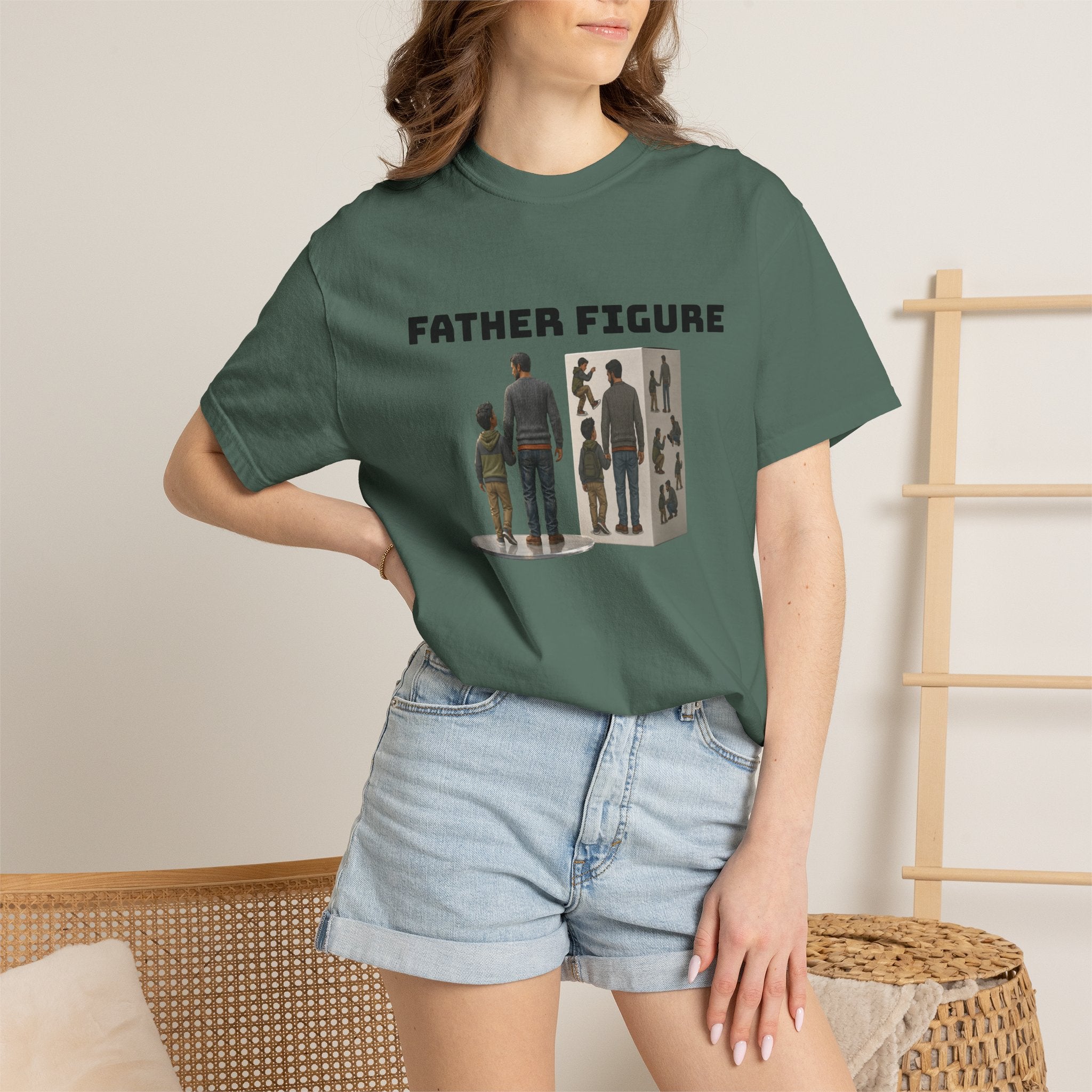 FatherFigure "ActionFigure Ingredients" White Label T-Shirt