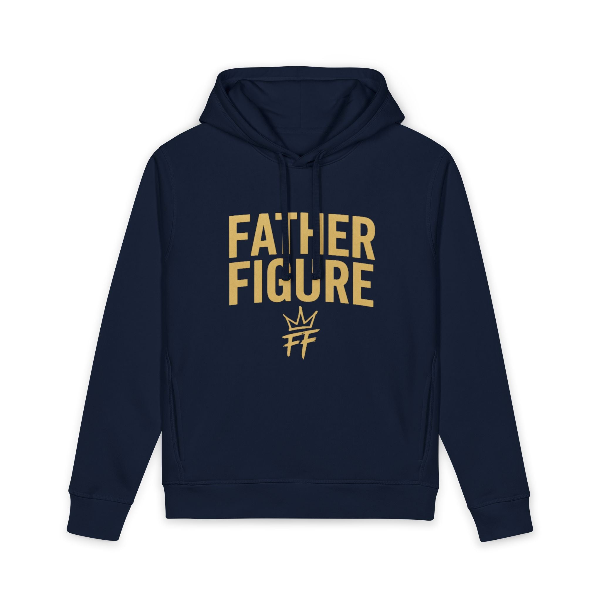 FatherFigure Hoodie — Gold Typography Sweatshirt